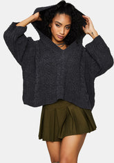 Casual Clout Boxy Hoodie Sweater