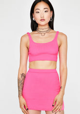 Sweet Baddie Realness Smocked Set