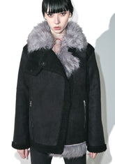 Twice As Nice Faux Fur Jacket
