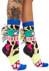 x Libertine Magic Eye Socks