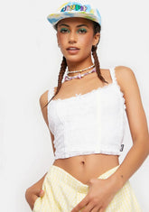 Delicate Twist Corset Top