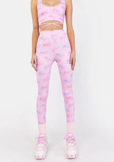 Watch Us Win Logo Leggings