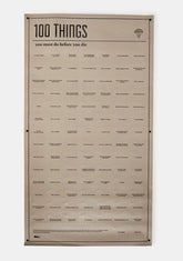 100 Things Poster