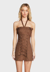 Madeline Lace Up Dress