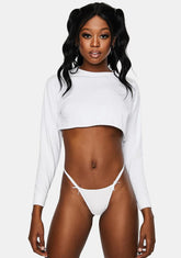 Halo Can Never Tell Bow Detail Thong