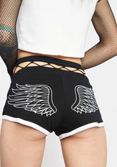 Fallen Angel Dolphin Booty Shorts