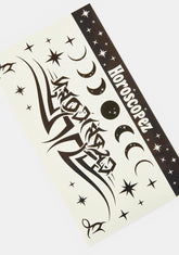 Capricorn Temporary Tattoo Sheet