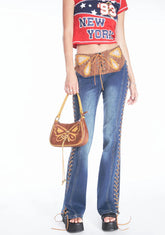 Cause No Drama Flare Jeans