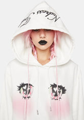 Twinkle Eyes Printed Hoodie