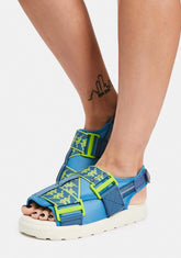 Blue Lime 222 Banda Mitel 2 Sandals