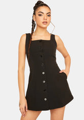 Night Felt Better Tailored Mini Dress