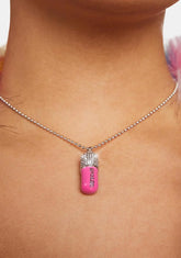Spoil Myself Pill Necklace