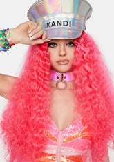 Neon Goddess Long Wavy Wig