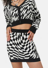 Warp Speed Mini Skirt