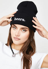 Beers Knit Beanie