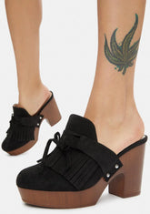 Night Wild For Wonder Platform Clogs