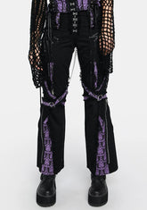 Purple Enchanted Dark Street Pants