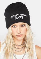 Everything Sucks Beanie