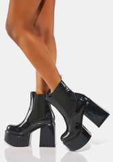 At Your Own Risk Platform Boots