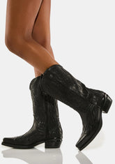 West C1 Leather Cowboy Boots