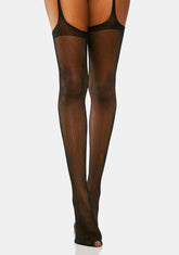 You Wish Fishnet Garter Tights