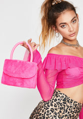 Miss Prima Donna Fuzzy Crossbody