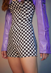 Checkered Color Me Baddie Shorts