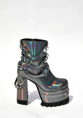 Ex Machina Holographic Boots