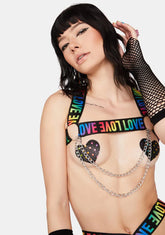 Unisex Pride Chain Harness