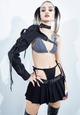Viral Vixen Shoulder Harness Shrug