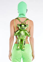 Alien Tormented Teddy Backpack