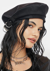 Atmosphere D-Ring Buckle Beret