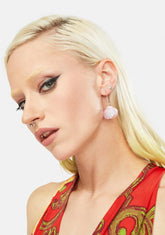 Marine Treasure Iridescent Shell Earrings