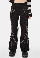 U-Chain Spiked Pants