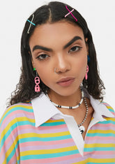 Petal Secure The Sass Locket Earrings