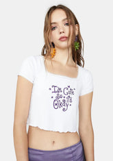 Exception To The Rule Crop Top