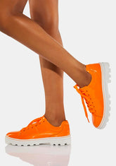 Orange Roadies 90s Bby Sneakers