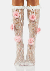 Vanilla True Romance Knee High Socks