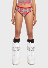 Xmas Weed Knit Underwear