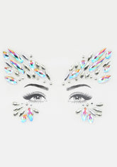 Crystal Chrysalis Face Stickers
