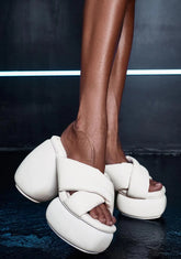 Hypnotic Levitation Platform Sandals