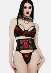Love In Madness Lace Lingerie Set