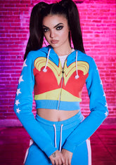 Warrior Goddess Zip-Up Hoodie