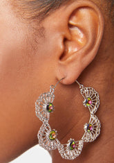 Color My World Hoop Earrings