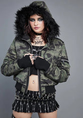 Thick Skin Bomber Jacket