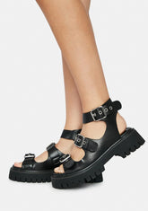 Trantor Buckle Sandals
