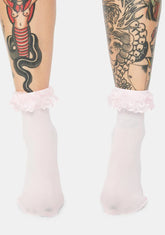 Baby Blushin' Ruffle Socks