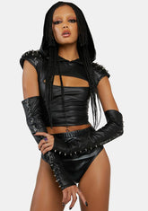 Savage Catalyst Hooded Spike Top