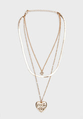 Words Hurt Layered Necklace