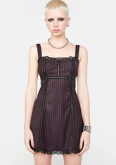 Never Grow Up Pinstripe Dress
